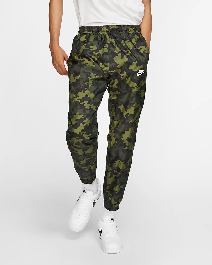 48 OFF the Nike Sportswear Camo Woven Track Pants Sneaker Shouts